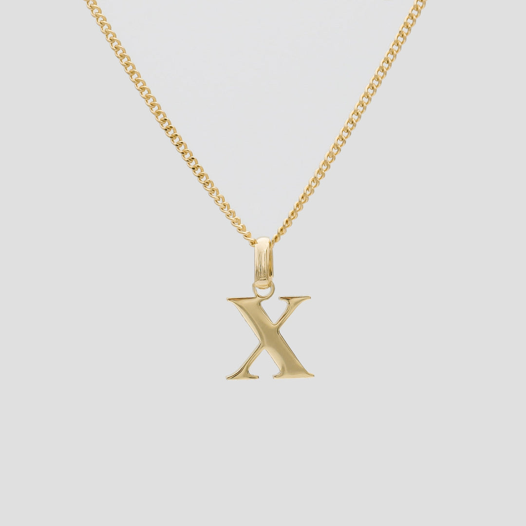 Initial Letter Necklace