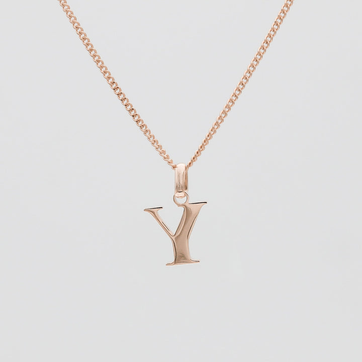 Initial Letter Necklace