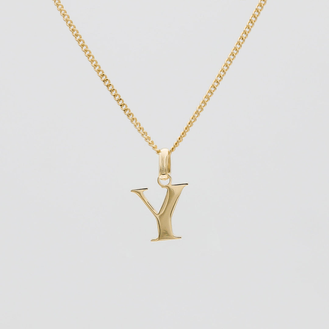 Initial Letter Necklace