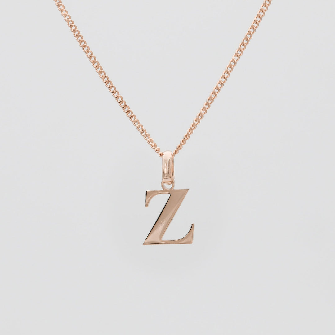 Initial Letter Necklace