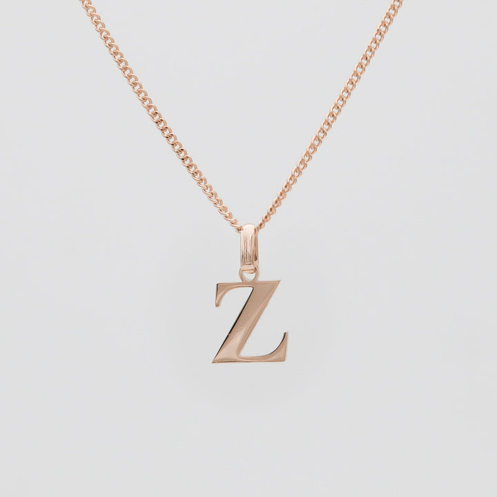 Initial Letter Necklace