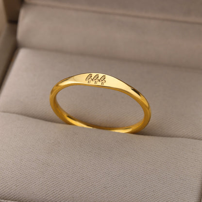 Angel Number Ring