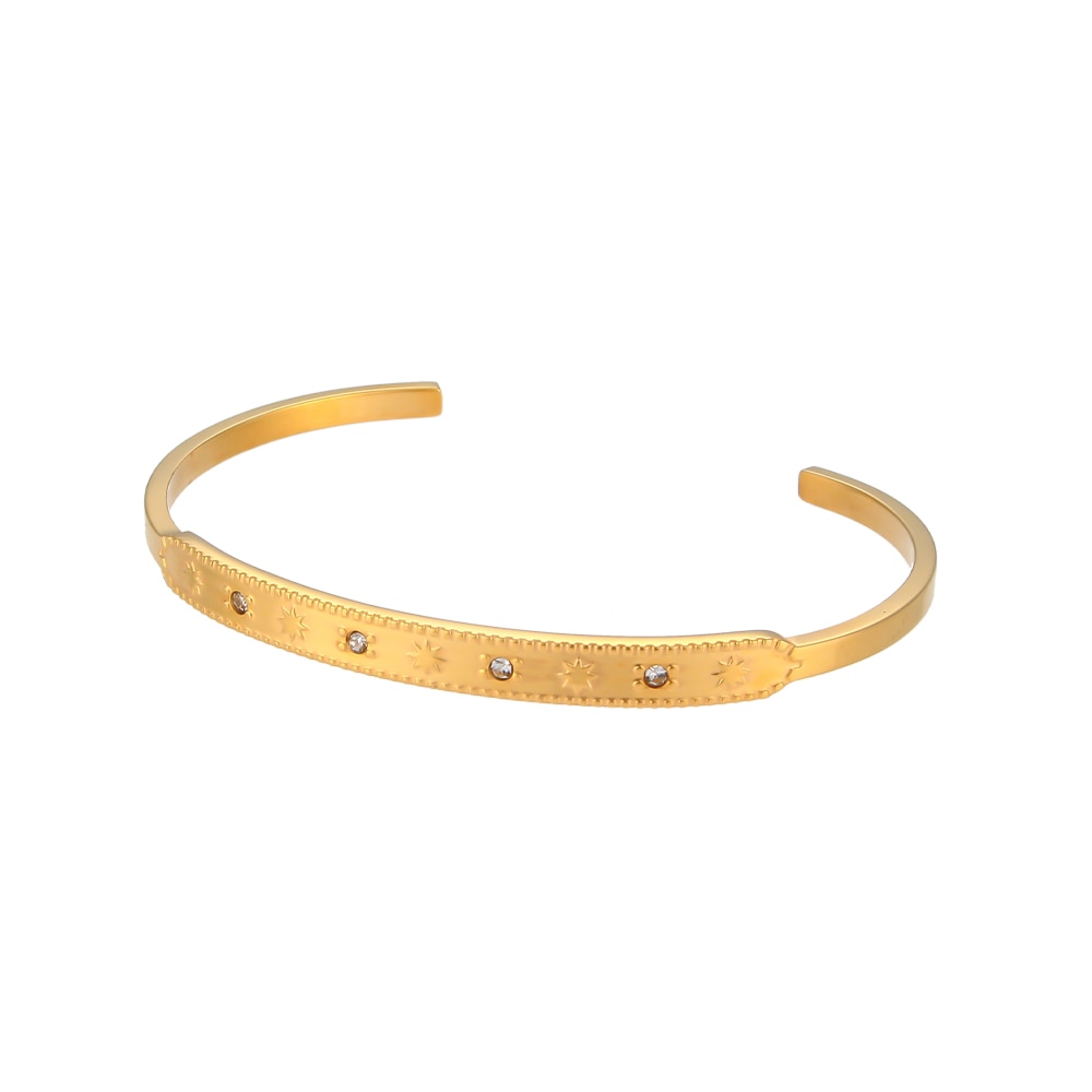 Shooting Stars Cuff Bangles - 18K Gold Plated (Full collection)