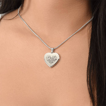 Best Mom Ever - Custom Engraved Necklace