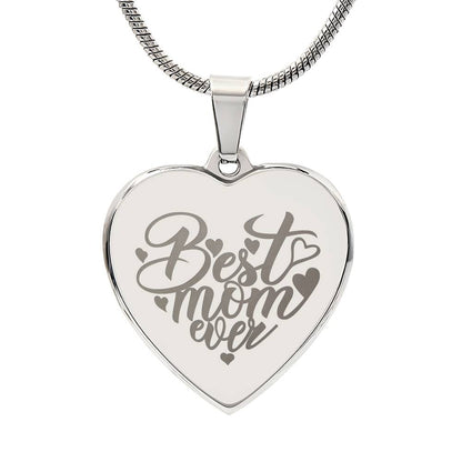 Best Mom Ever - Custom Engraved Necklace