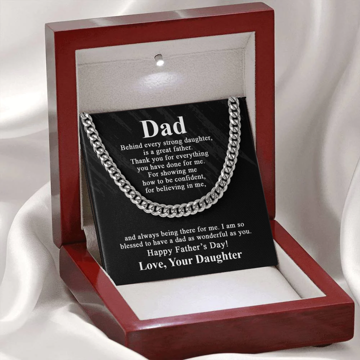 Dad Special Necklace with Gift Box