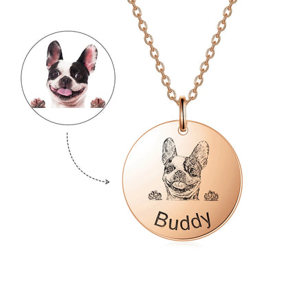 Eternal Engraved Pet Necklace
