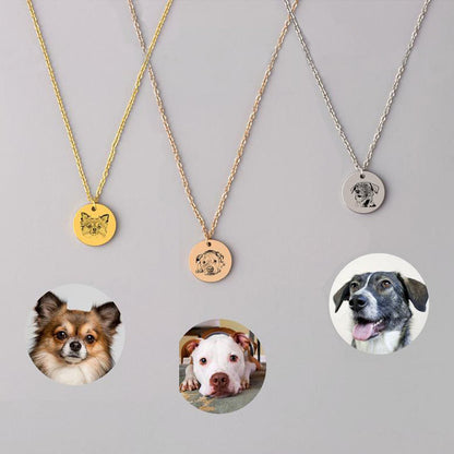 Eternal Engraved Pet Necklace