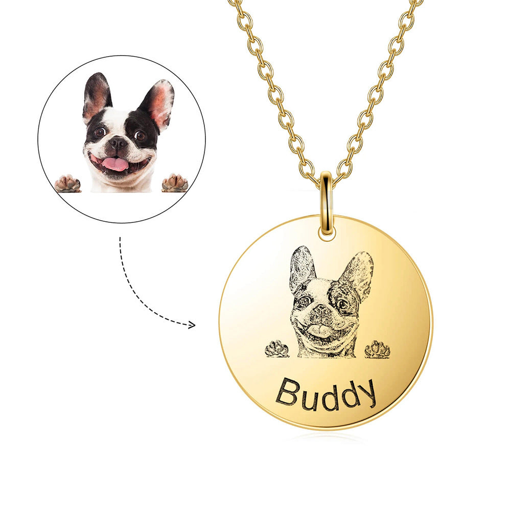 Eternal Engraved Pet Necklace