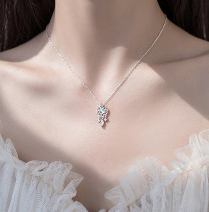 Dreamcatcher Moonstone Necklace