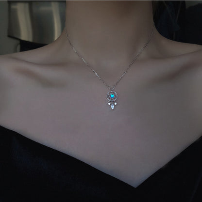 Dreamcatcher Moonstone Necklace